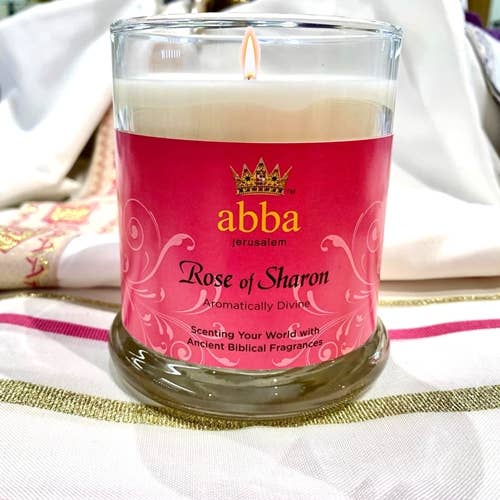 Rose 10oz Glass Candle