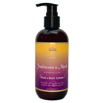 Frankincense and Myrrh Hand and Body Lotion - 8oz