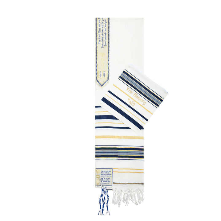 The Blessing Tallit-Prayer Shawl,Matching Bag & Brochure