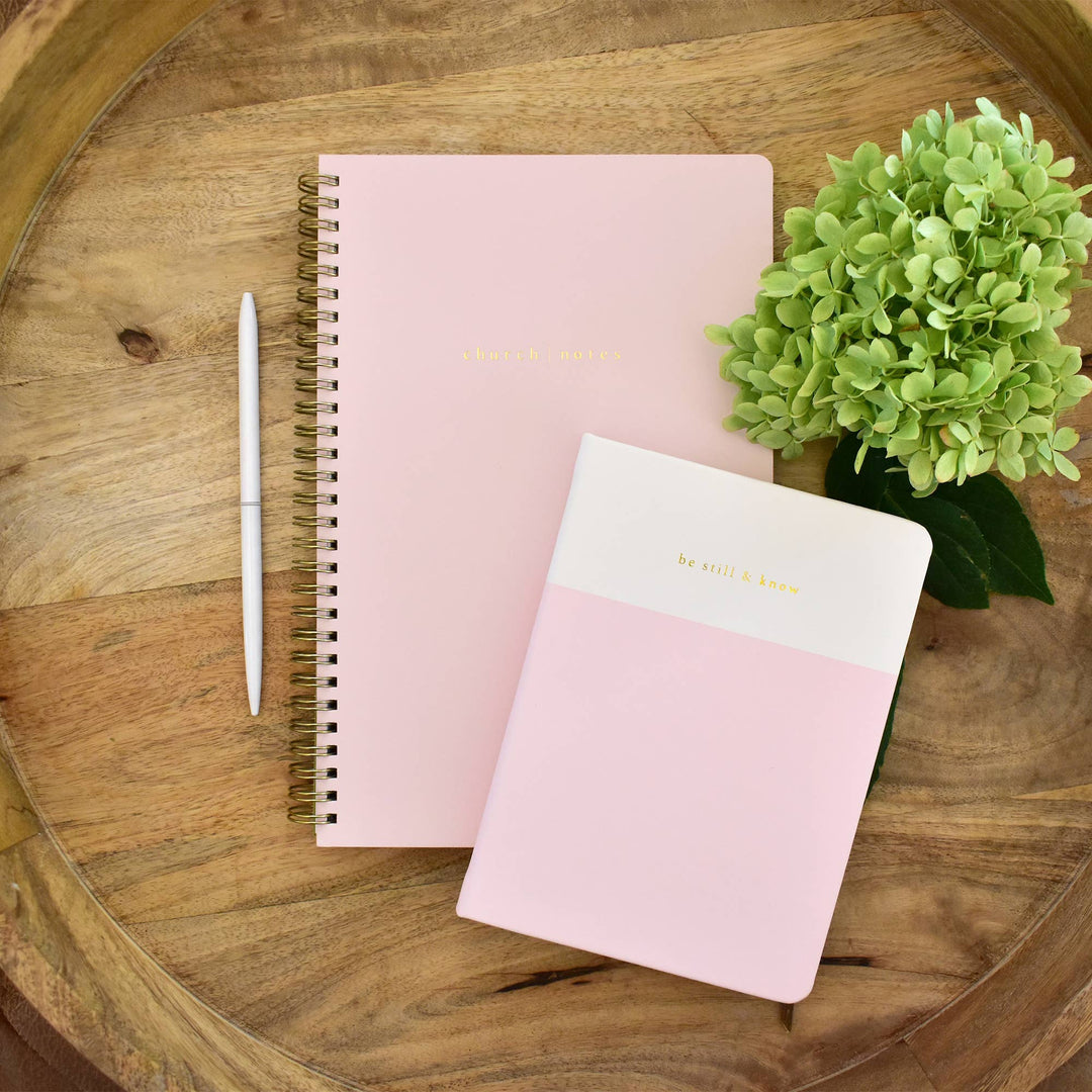 Blush Church Notes Bible Study Notebook/Journal