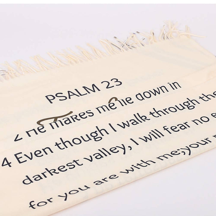 Shawl Fashion Prayer - Psalm 23