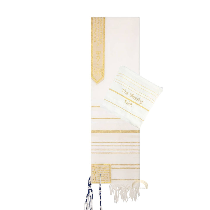 The Blessing Tallit-Prayer Shawl,Matching Bag & Brochure