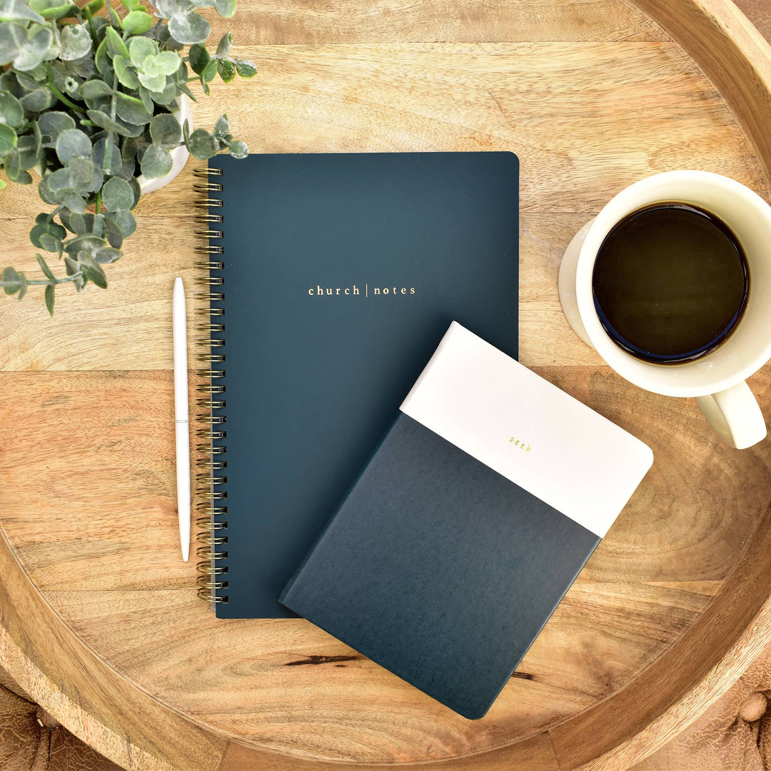 Navy Church Notes Bible Study Notebook/Journal