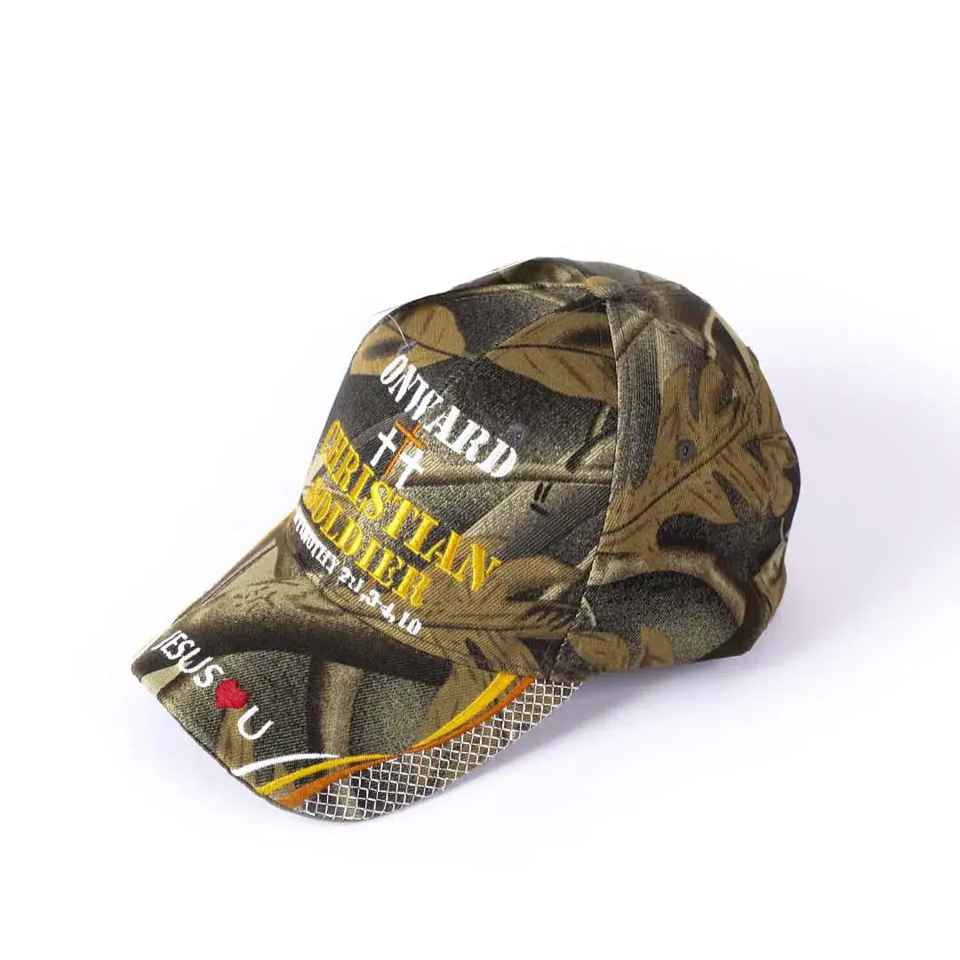 Cap Onward Christian Soldier Camo