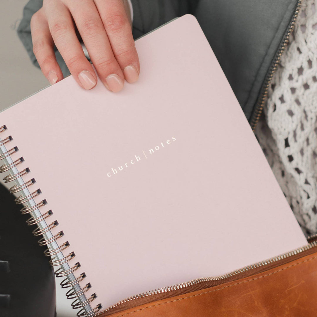 Blush Church Notes Bible Study Notebook/Journal