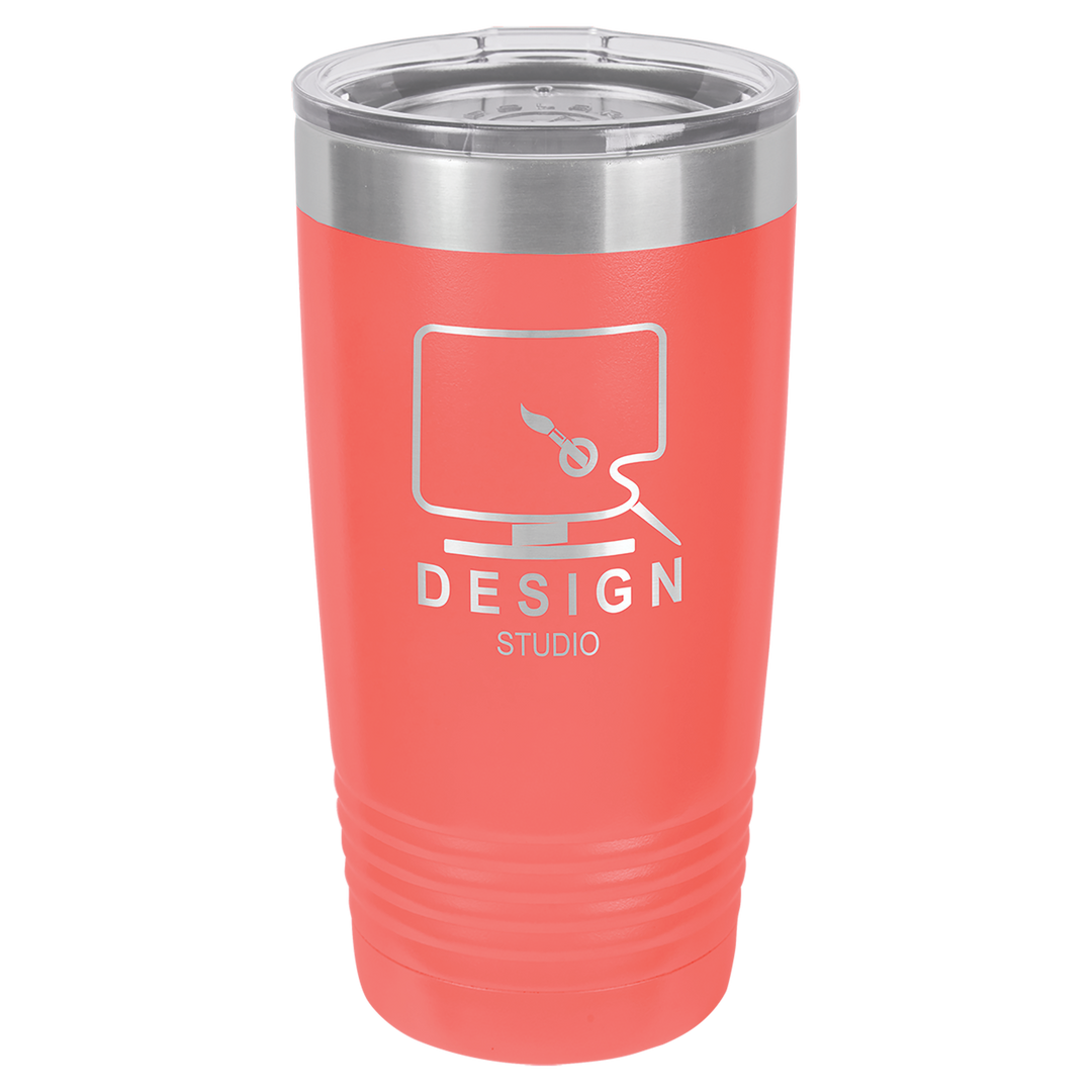 CHM 20 oz Tumbler, Laser Engraved, CHM Logo Tumbler
