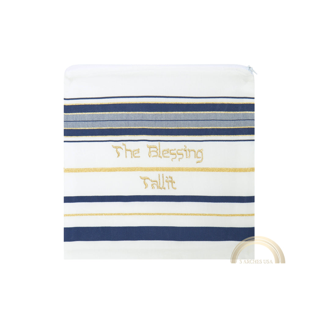 The Blessing Tallit-Prayer Shawl,Matching Bag & Brochure