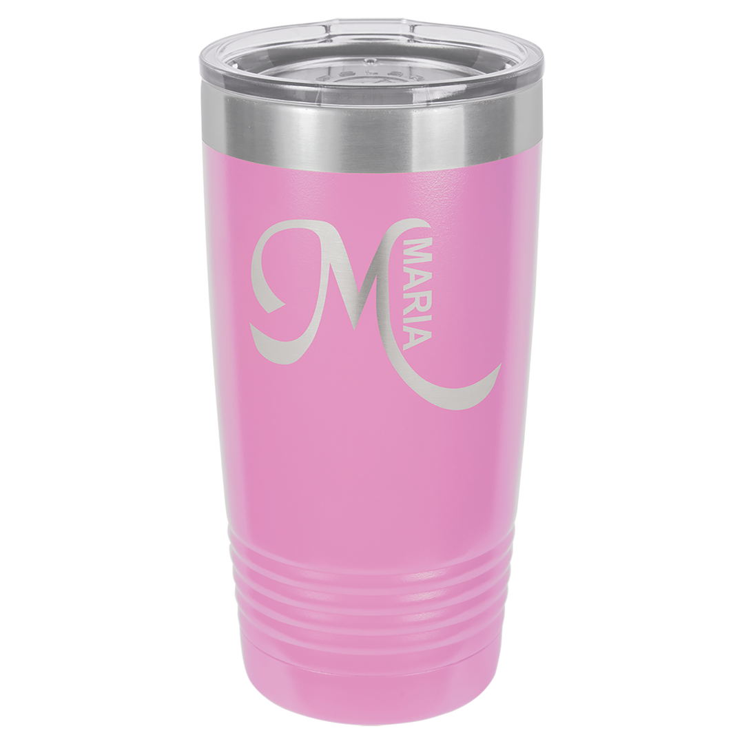CHM 20 oz Tumbler, Laser Engraved, CHM Logo Tumbler