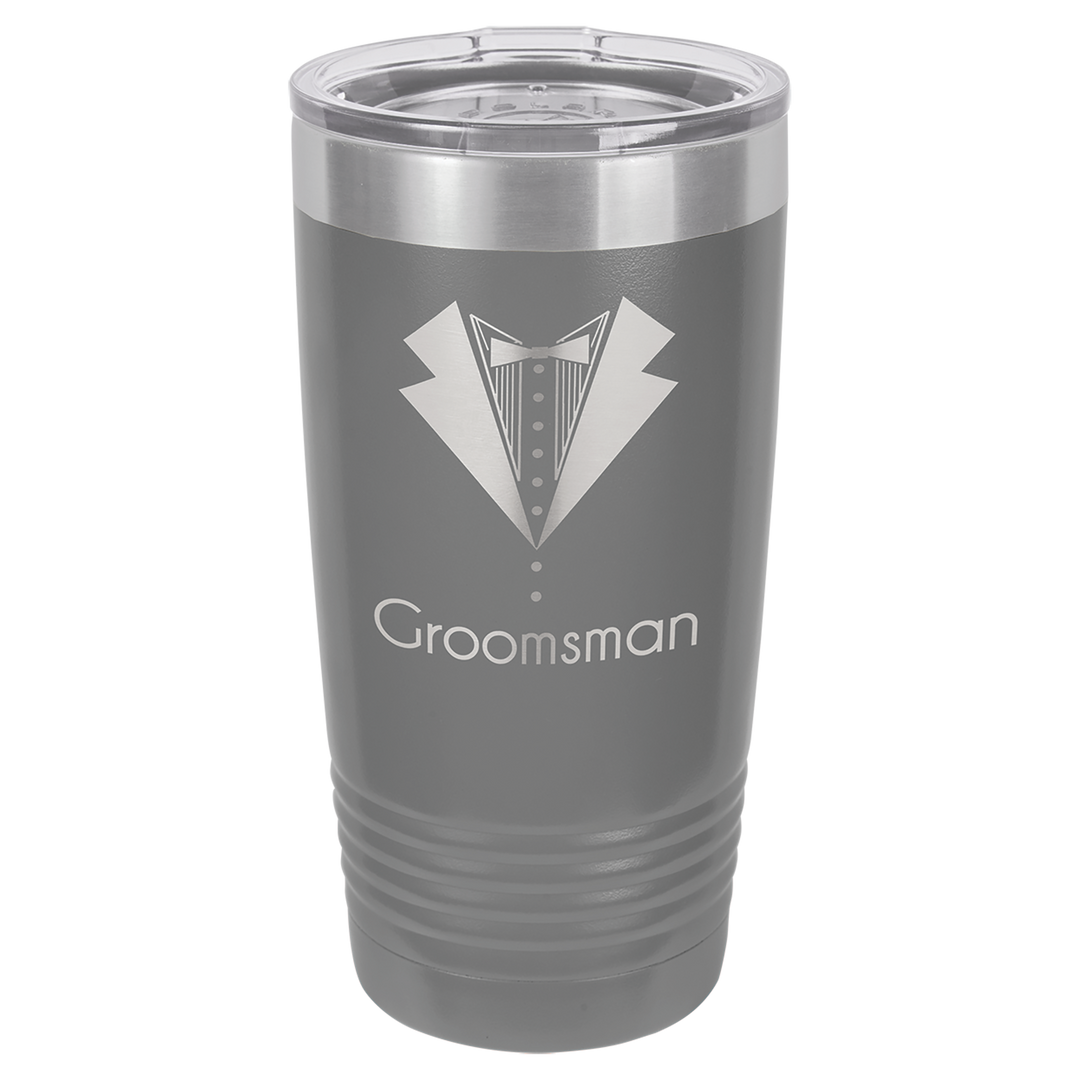 CHM 20 oz Tumbler, Laser Engraved, CHM Logo Tumbler
