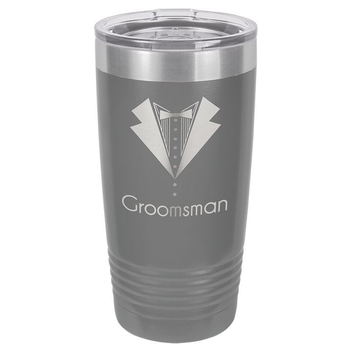 CHM 20 oz Tumbler, Laser Engraved, CHM Logo Tumbler