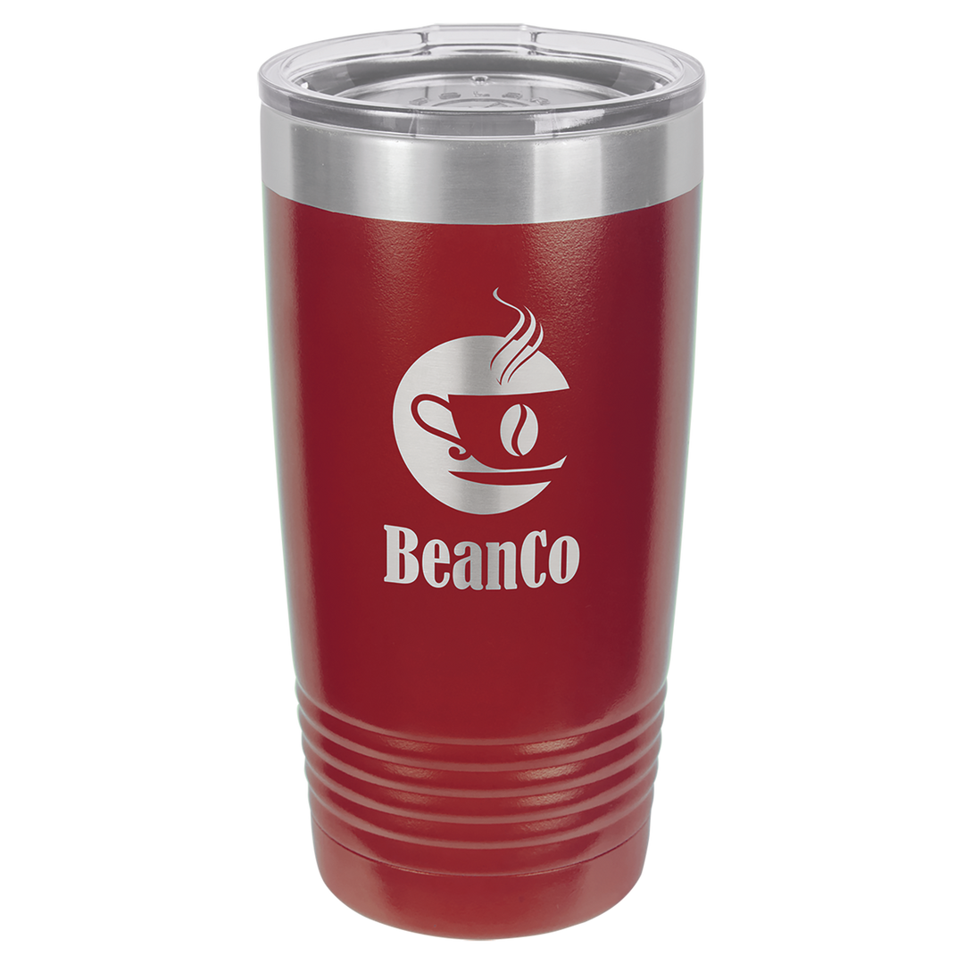 CHM 20 oz Tumbler, Laser Engraved, CHM Logo Tumbler