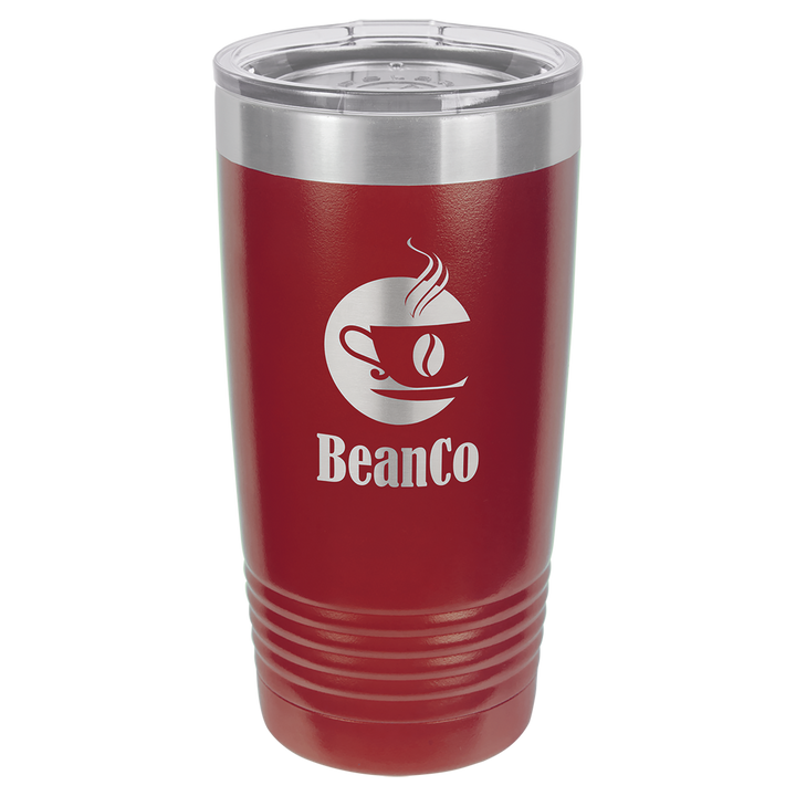 CHM 20 oz Tumbler, Laser Engraved, CHM Logo Tumbler