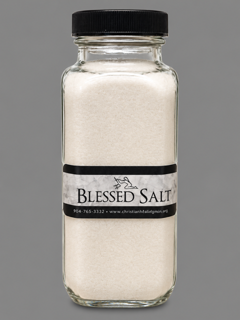 Blessed Salt – 8 oz. | Suggested Donation
