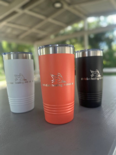 CHM 20 oz Tumbler, Laser Engraved, CHM Logo Tumbler