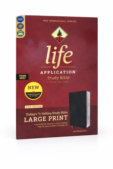 NIV Life Application Study Bible — Third Edition (Large Print)