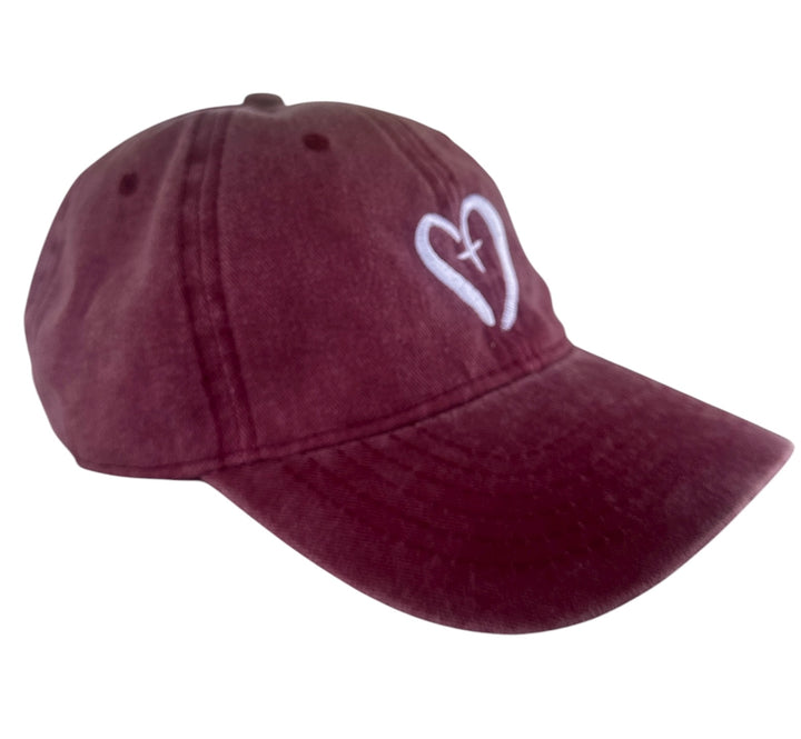 CHM Washed Distressed Plain Cotton Baseball Cap
