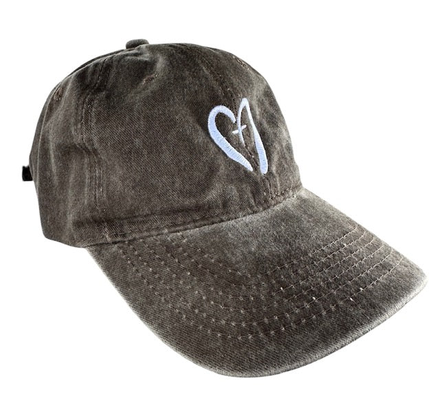CHM Washed Distressed Plain Cotton Baseball Cap