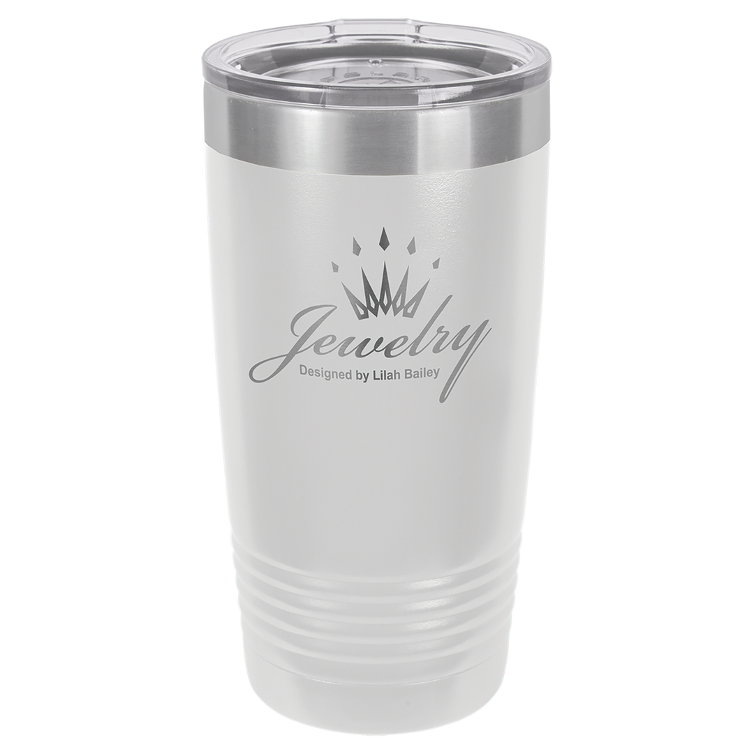 CHM 20 oz Tumbler, Laser Engraved, CHM Logo Tumbler