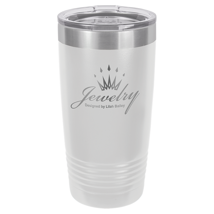 CHM 20 oz Tumbler, Laser Engraved, CHM Logo Tumbler