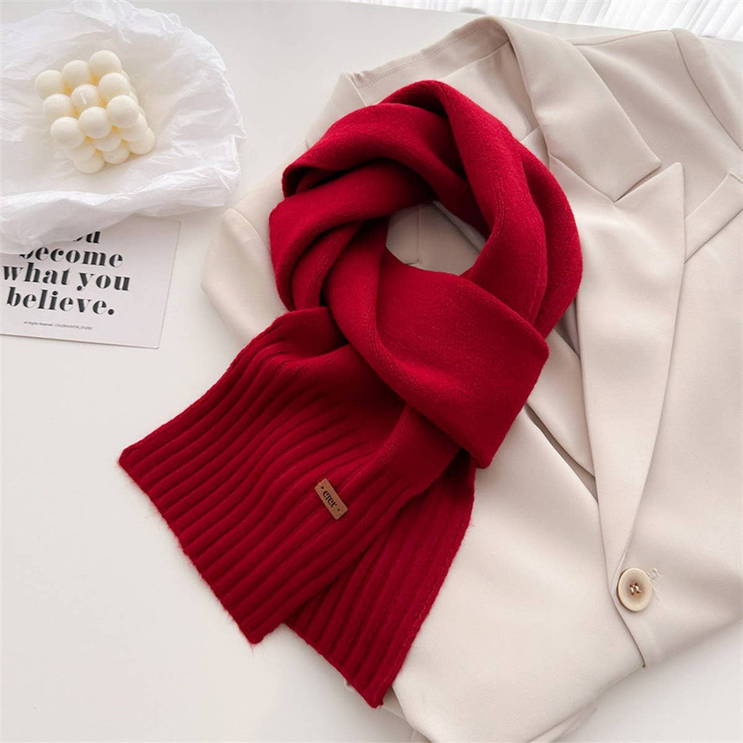Warm Minimalist Wool Wrap Scarf for Fall Days_CWASC2749