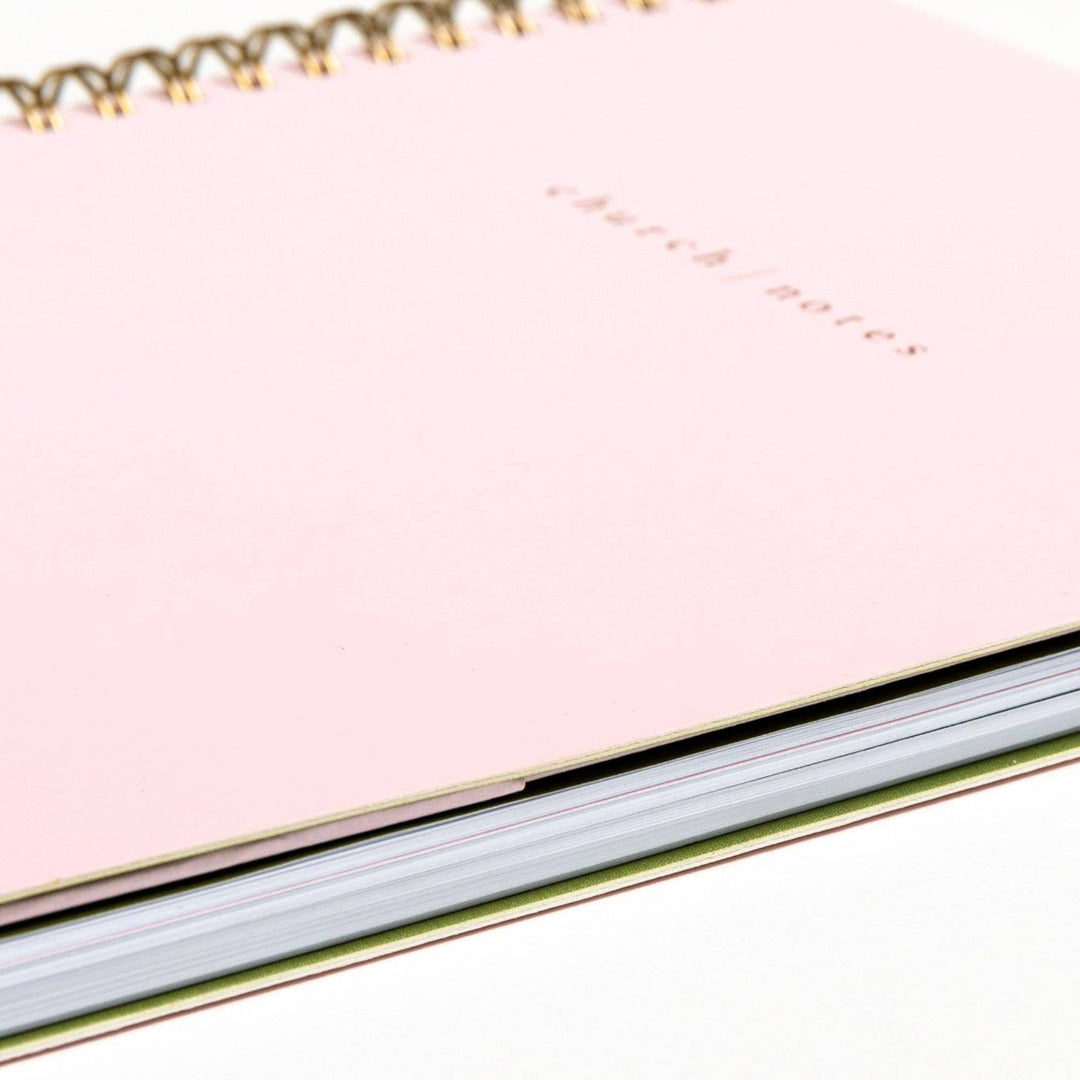 Blush Church Notes Bible Study Notebook/Journal