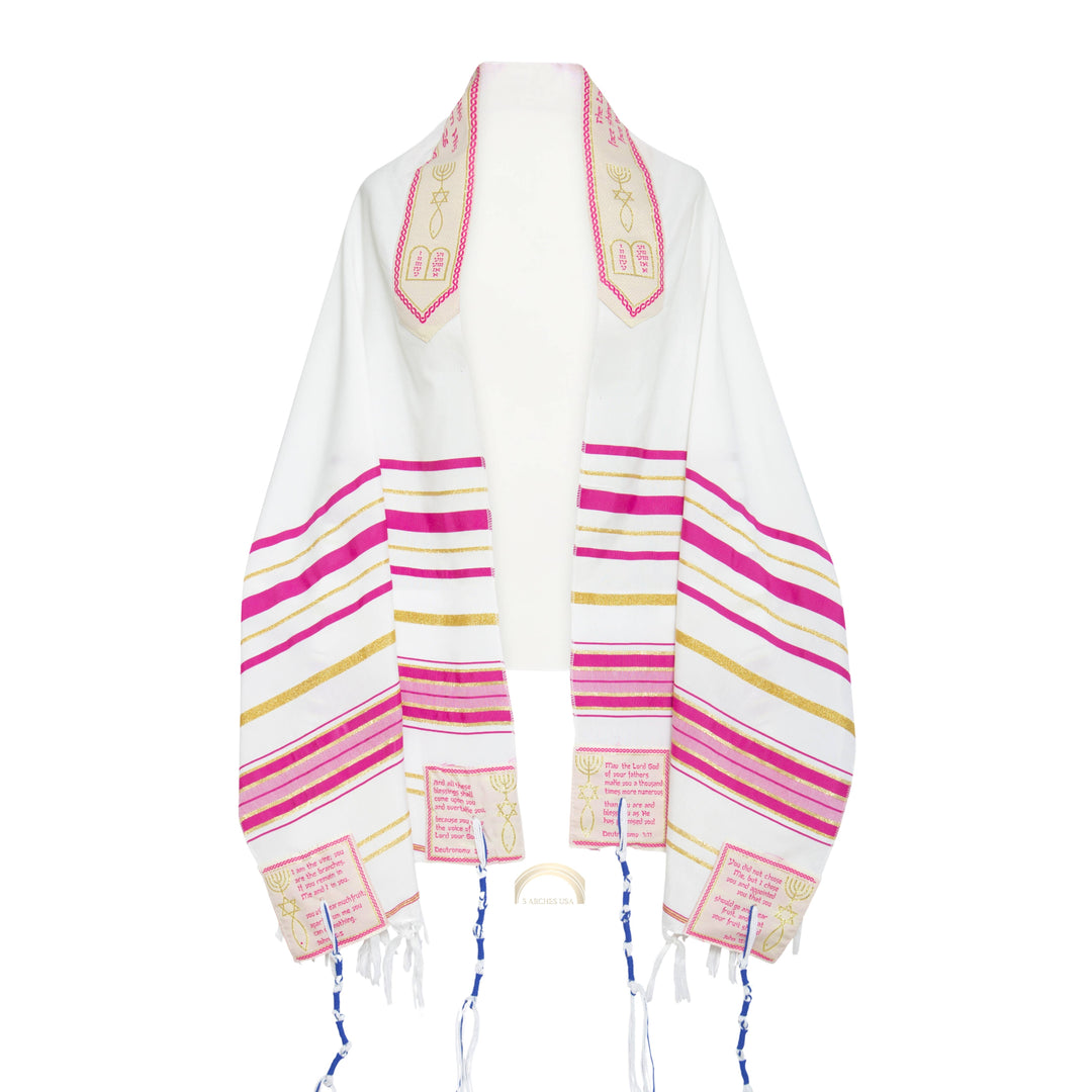 The Blessing Tallit-Prayer Shawl,Matching Bag & Brochure