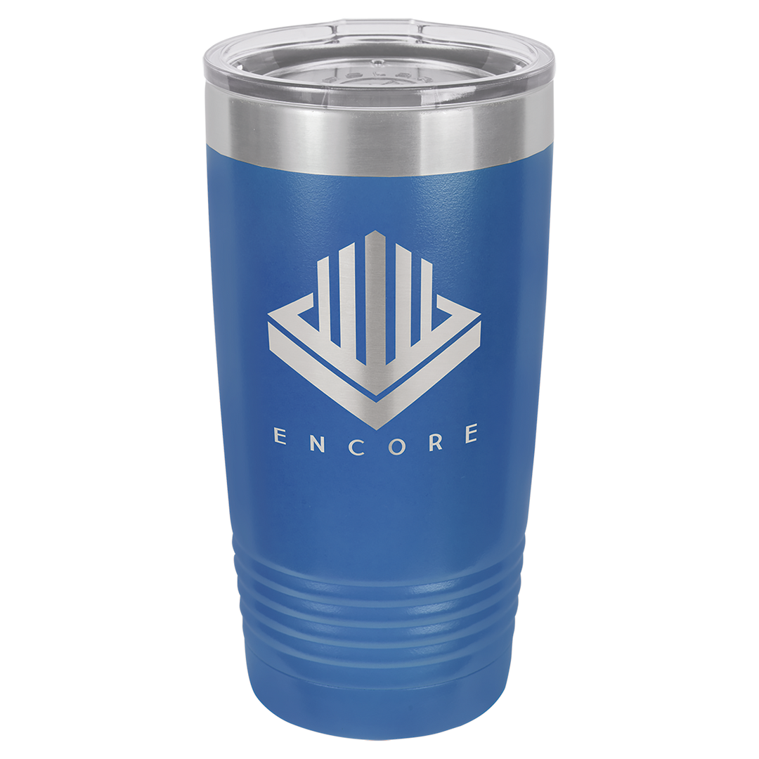 CHM 20 oz Tumbler, Laser Engraved, CHM Logo Tumbler