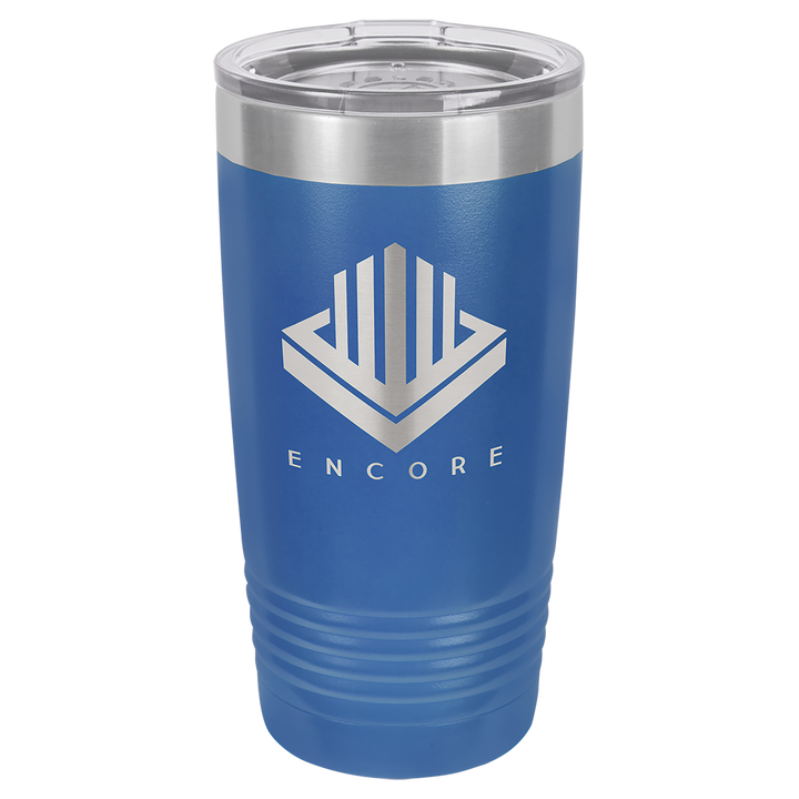 CHM 20 oz Tumbler, Laser Engraved, CHM Logo Tumbler
