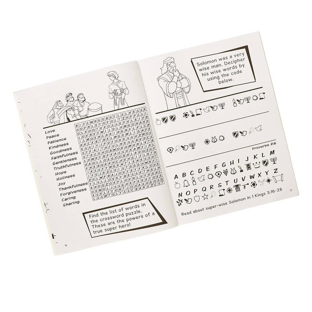 Kid Book Super Heroes Activity Book Softcover