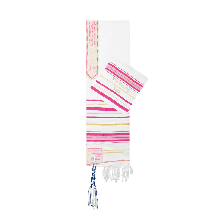 The Blessing Tallit-Prayer Shawl,Matching Bag & Brochure