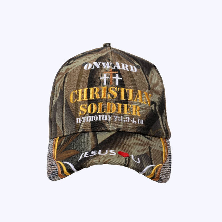 Cap Onward Christian Soldier Camo