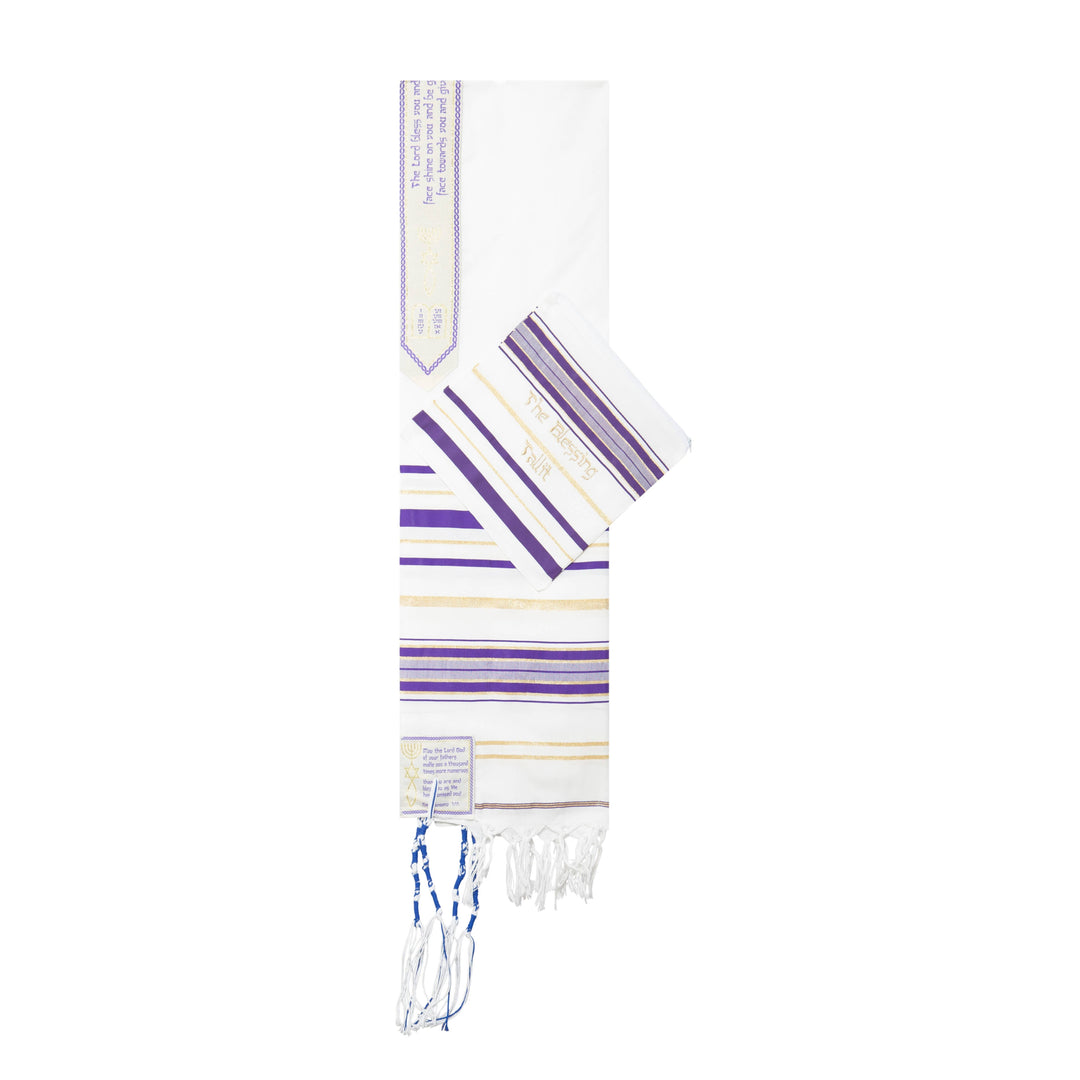 The Blessing Tallit-Prayer Shawl,Matching Bag & Brochure