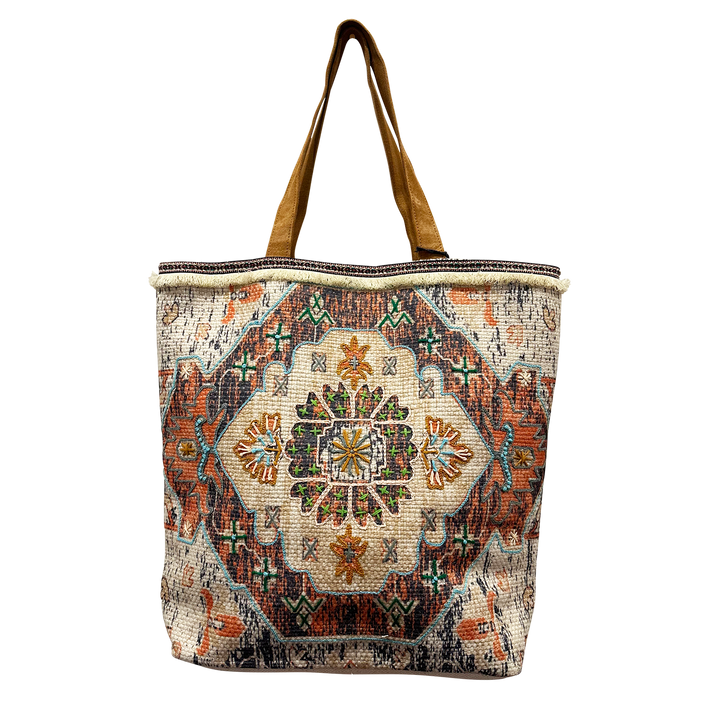 Vintage Tapestry Tote Bag