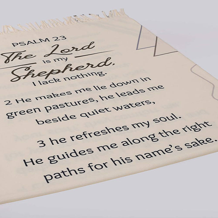 Shawl Fashion Prayer - Psalm 23
