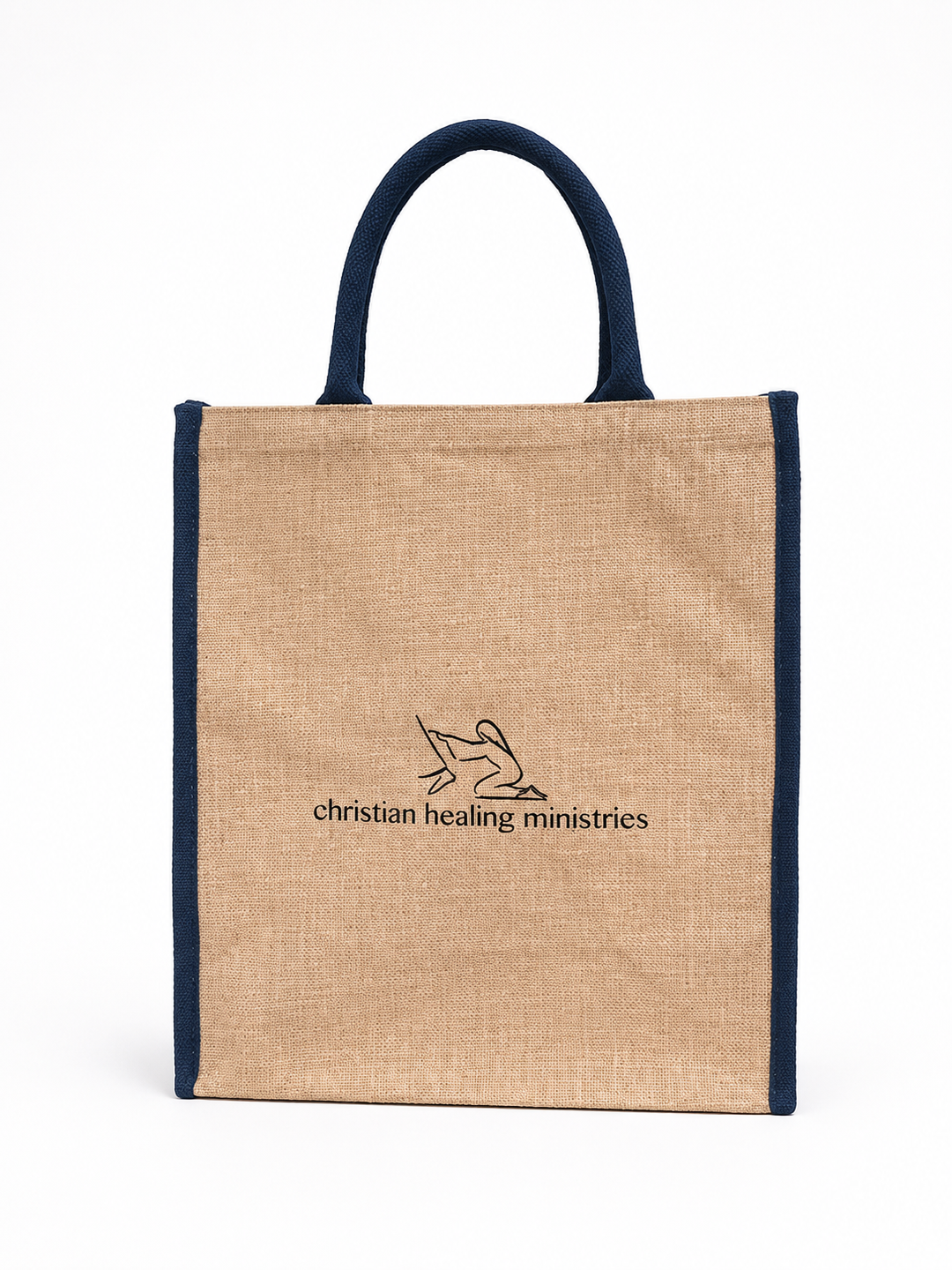 Sutton Jute CHM Tote Bag