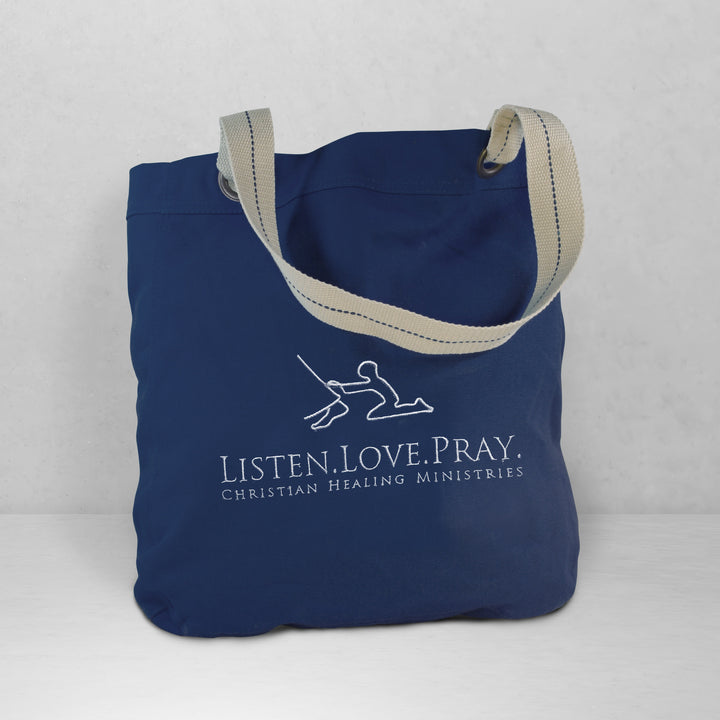 Listen.Love.Pray Tote Bag