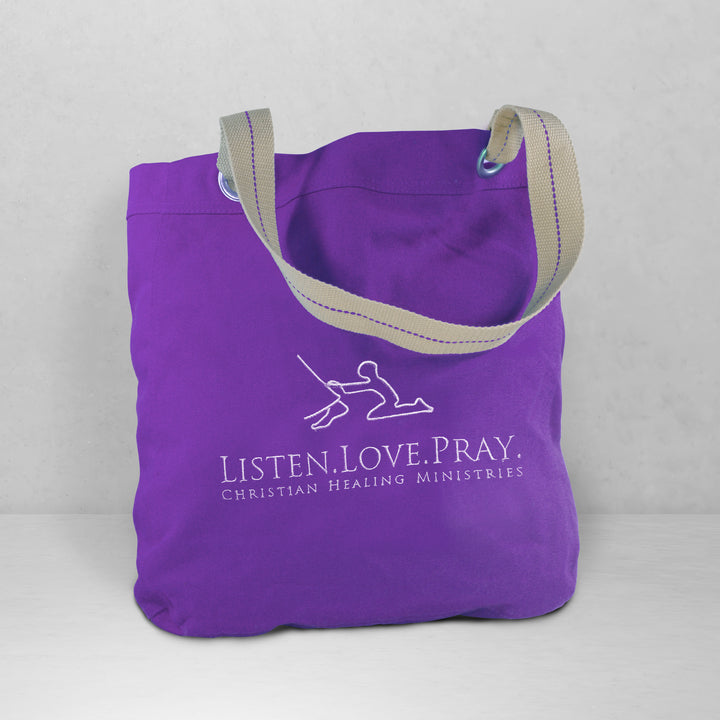 Listen.Love.Pray Tote Bag